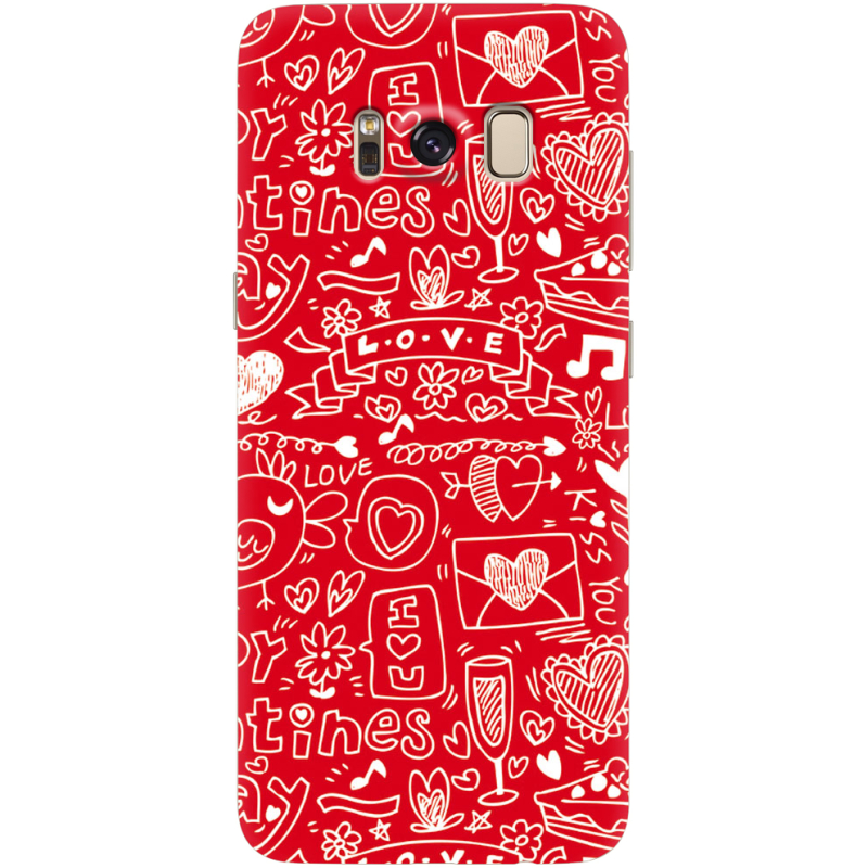 Чехол Uprint Samsung G950 Galaxy S8 Happy Valentines