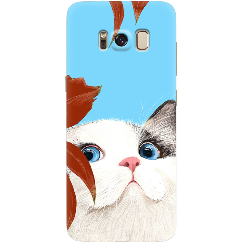 Чехол Uprint Samsung G950 Galaxy S8 Wondering Cat