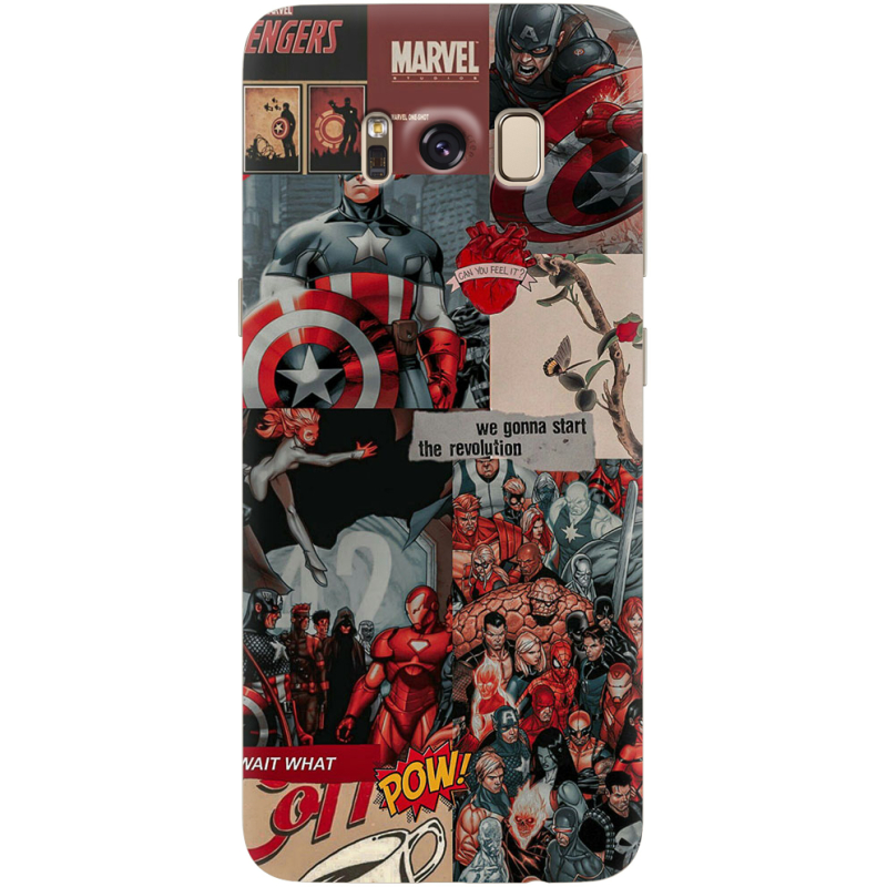 Чехол Uprint Samsung G950 Galaxy S8 Marvel Avengers