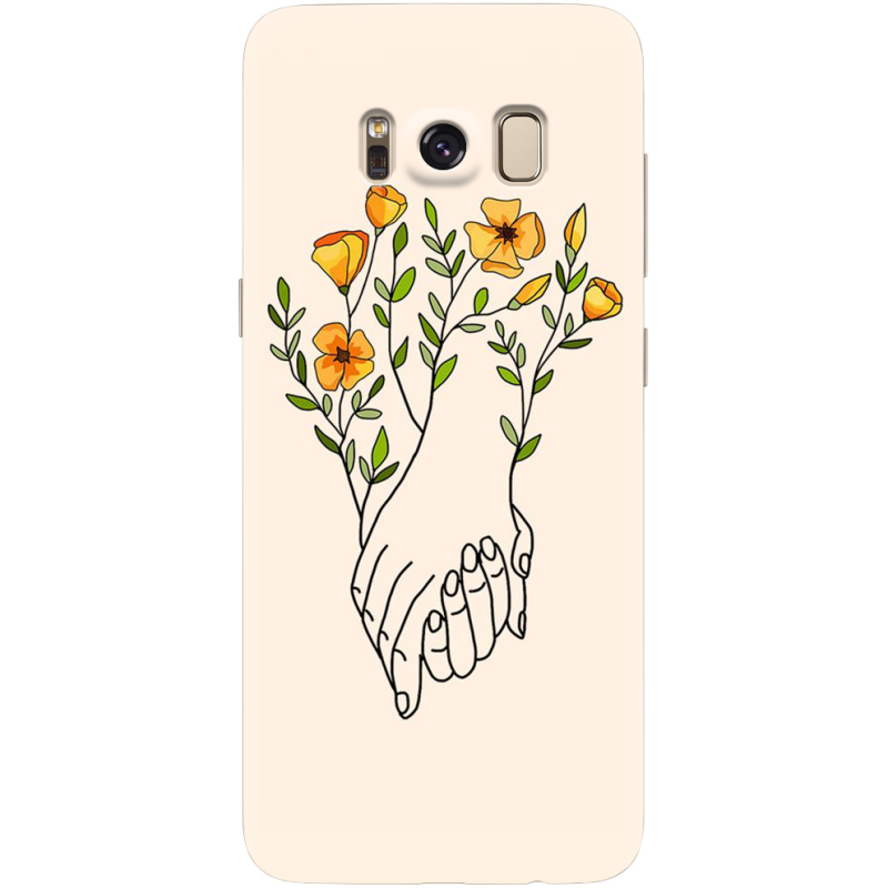 Чехол Uprint Samsung G950 Galaxy S8 Flower Hands