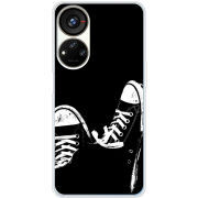 Чехол BoxFace ZTE Blade V40s Black Sneakers