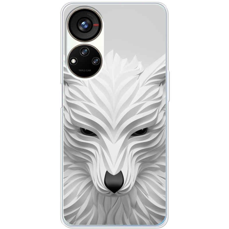 Чехол BoxFace ZTE Blade V40s White Wolf