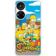 Чехол BoxFace ZTE Blade V40s The Simpsons