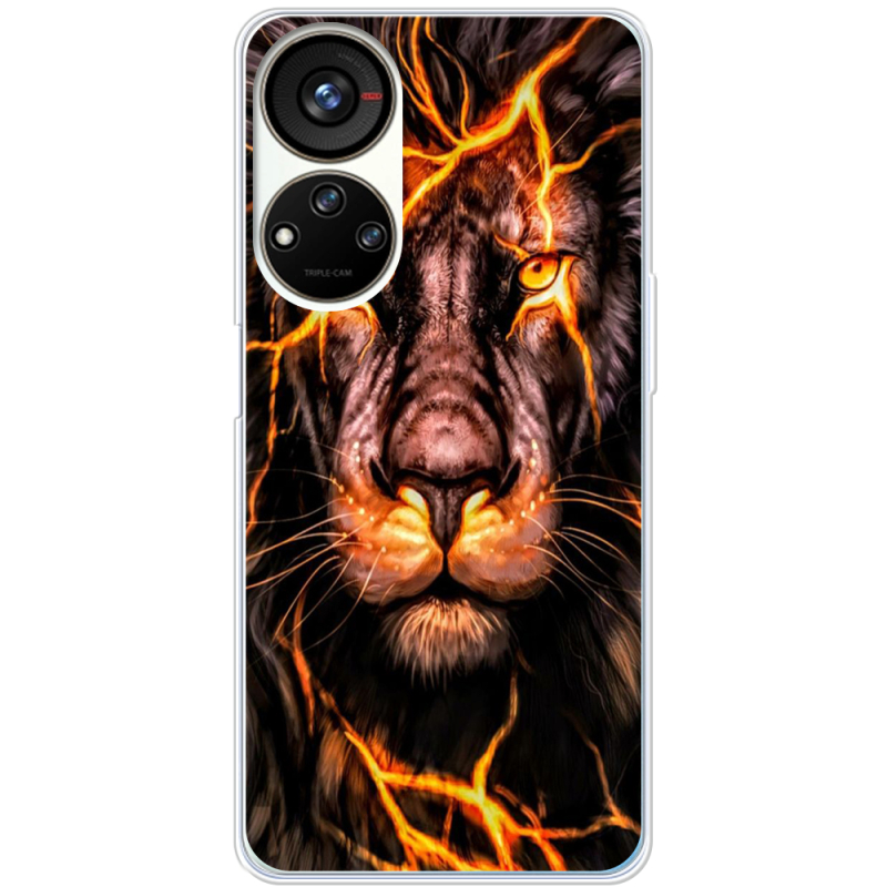 Чехол BoxFace ZTE Blade V40s Fire Lion