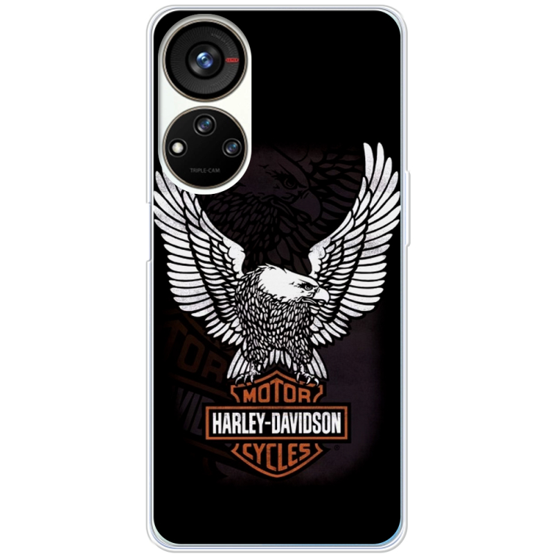 Чехол BoxFace ZTE Blade V40s Harley Davidson and eagle