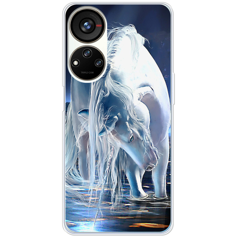 Чехол BoxFace ZTE Blade V40s White Horse