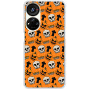 Чехол BoxFace ZTE Blade V40s Halloween Trick or Treat