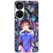 Чехол BoxFace ZTE Blade V40s Overwatch D.VA