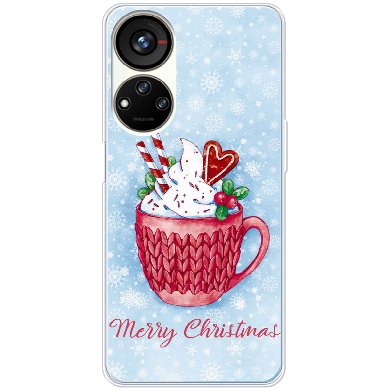 Чехол BoxFace ZTE Blade V40s Spicy Christmas Cocoa