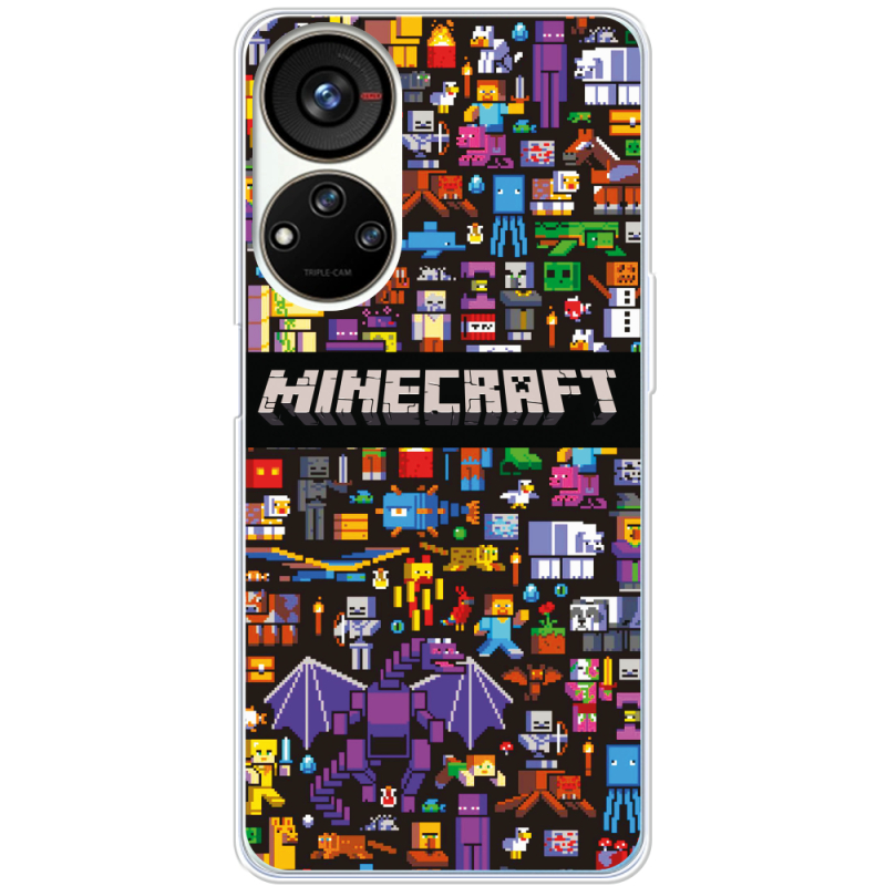 Чехол BoxFace ZTE Blade V40s Minecraft Mobbery