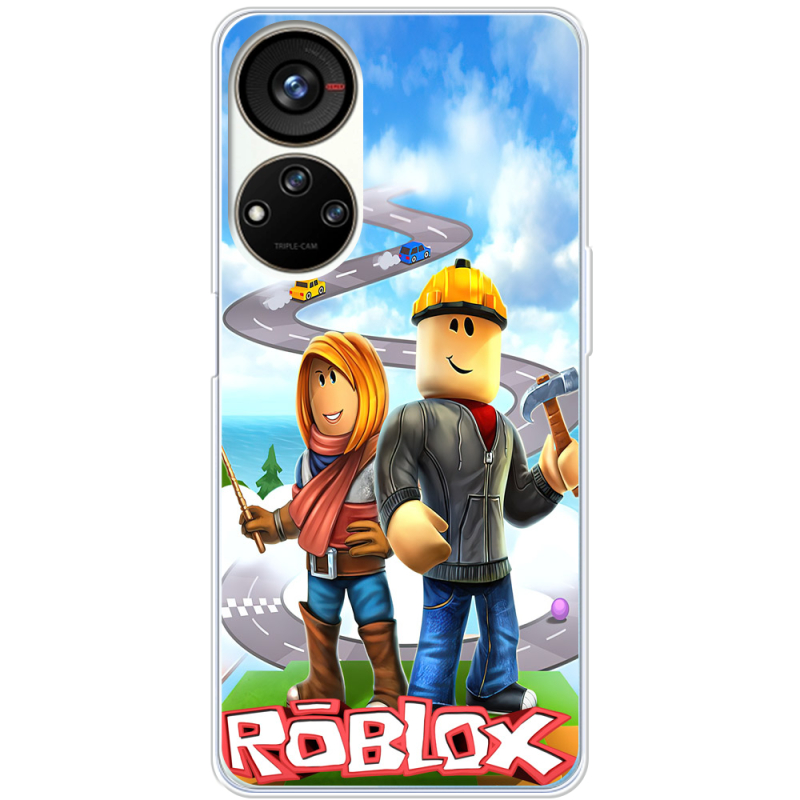 Чехол BoxFace ZTE Blade V40s Roblox Білдерман