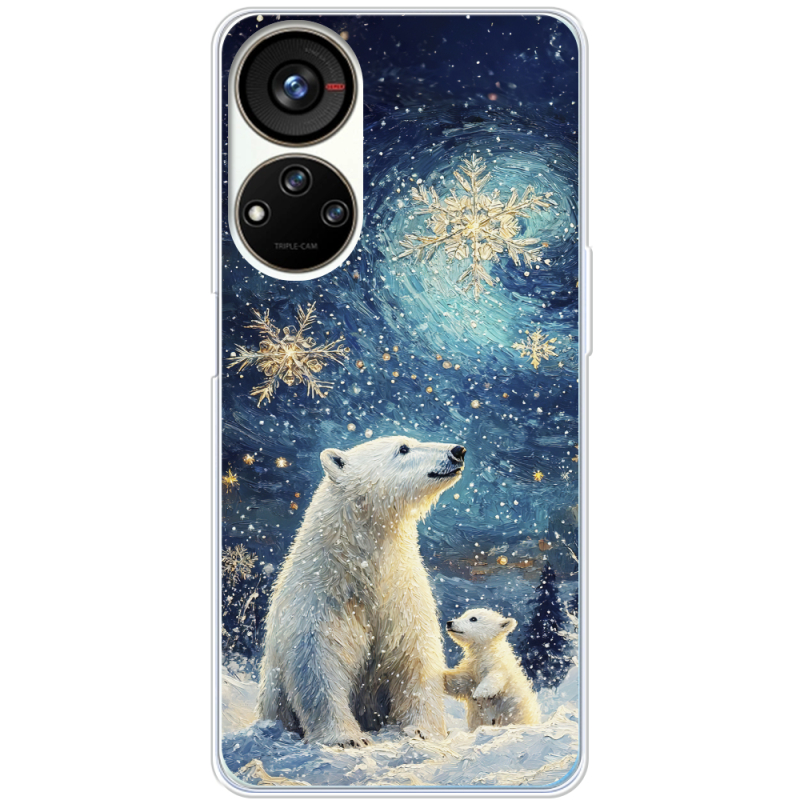 Чехол BoxFace ZTE Blade V40s Північні ведмеді