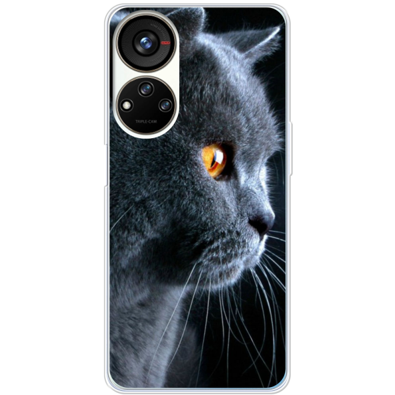 Чехол BoxFace ZTE Blade V40s English cat