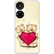 Чехол BoxFace ZTE Blade V40s Teddy Bear Love