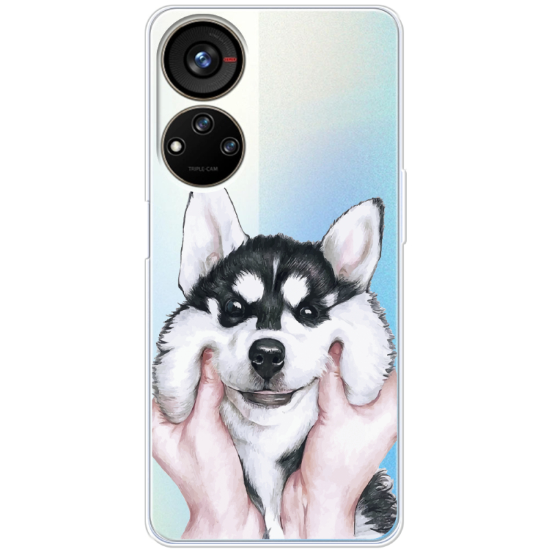 Прозрачный чехол BoxFace ZTE Blade V40s Husky