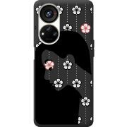 Черный чехол BoxFace ZTE Blade V40s Flower Hair