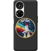 Черный чехол BoxFace ZTE Blade V40s NASA