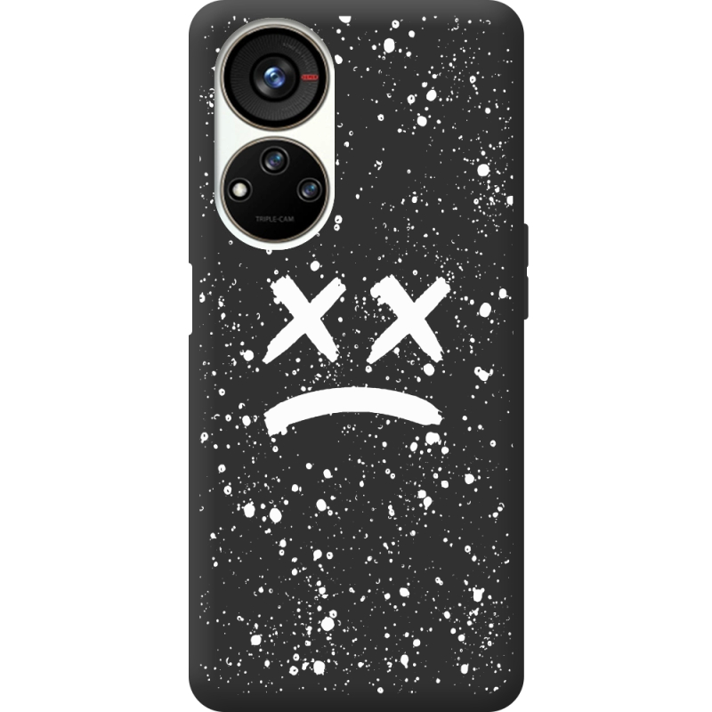 Черный чехол BoxFace ZTE Blade V40s Sad Way