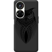 Черный чехол BoxFace ZTE Blade V40s Owl