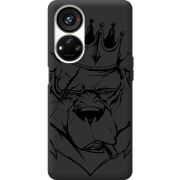 Черный чехол BoxFace ZTE Blade V40s Bear King