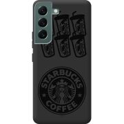 Черный чехол BoxFace Samsung Galaxy S22 (S901) Black Coffee