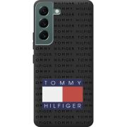 Черный чехол BoxFace Samsung Galaxy S22 (S901) Tommy Print