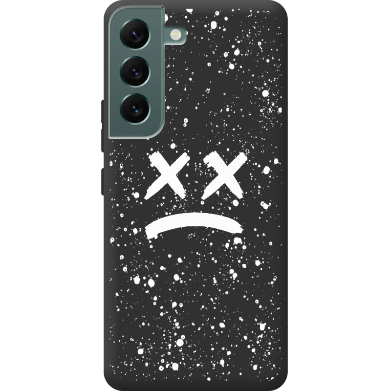 Черный чехол BoxFace Samsung Galaxy S22 (S901) Sad Way