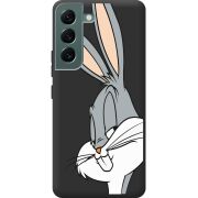 Черный чехол BoxFace Samsung Galaxy S22 (S901) Lucky Rabbit