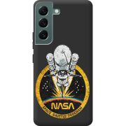 Черный чехол BoxFace Samsung Galaxy S22 (S901) NASA Spaceship