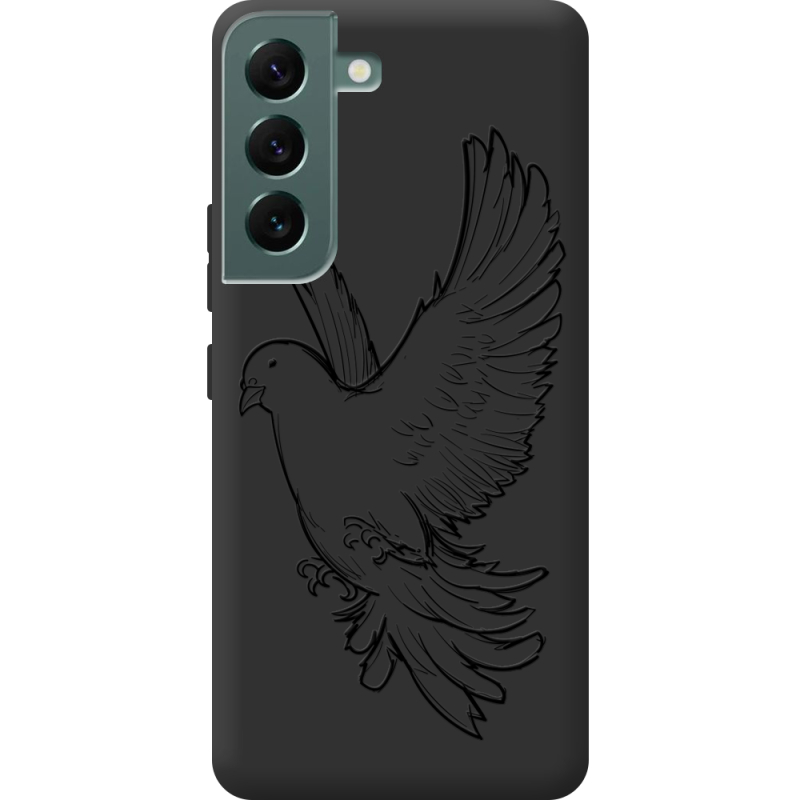 Черный чехол BoxFace Samsung Galaxy S22 (S901) Dove