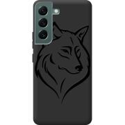 Черный чехол BoxFace Samsung Galaxy S22 (S901) Wolf