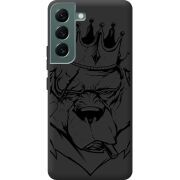 Черный чехол BoxFace Samsung Galaxy S22 (S901) Bear King