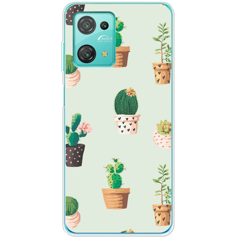 Чехол BoxFace Blackview Oscal C30 Pro L-green Cacti