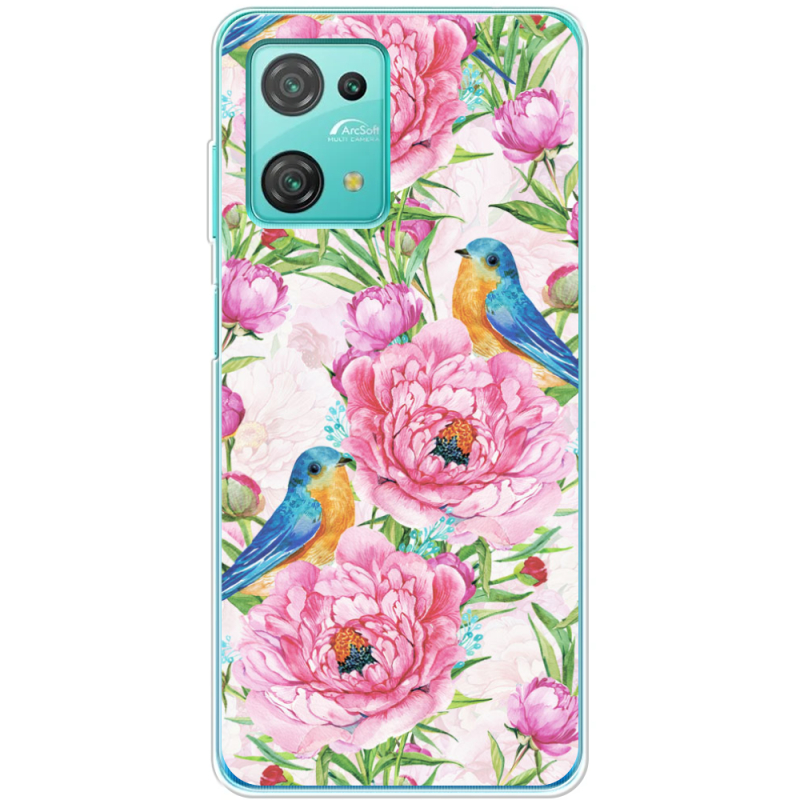 Чехол BoxFace Blackview Oscal C30 Pro Birds and Flowers