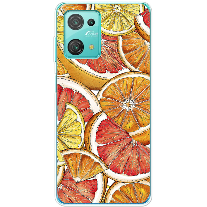 Чехол BoxFace Blackview Oscal C30 Pro Citrus Pattern