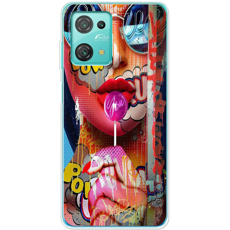 Чехол BoxFace Blackview Oscal C30 Pro Colorful Girl