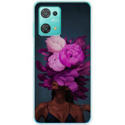 Чехол BoxFace Blackview Oscal C30 Pro Exquisite Purple Flowers