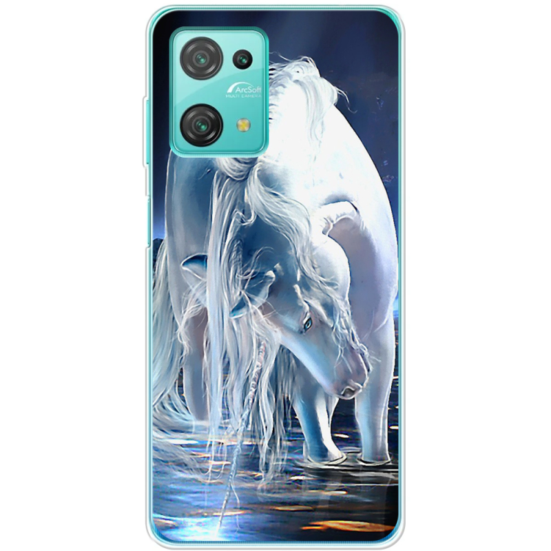 Чехол BoxFace Blackview Oscal C30 Pro White Horse