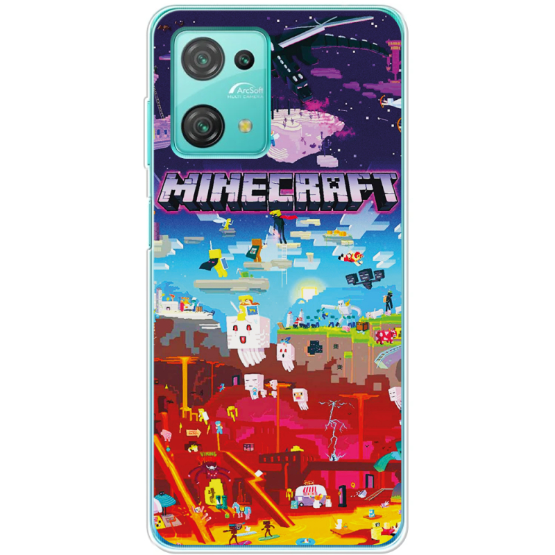 Чехол BoxFace Blackview Oscal C30 Pro Minecraft World Beyond