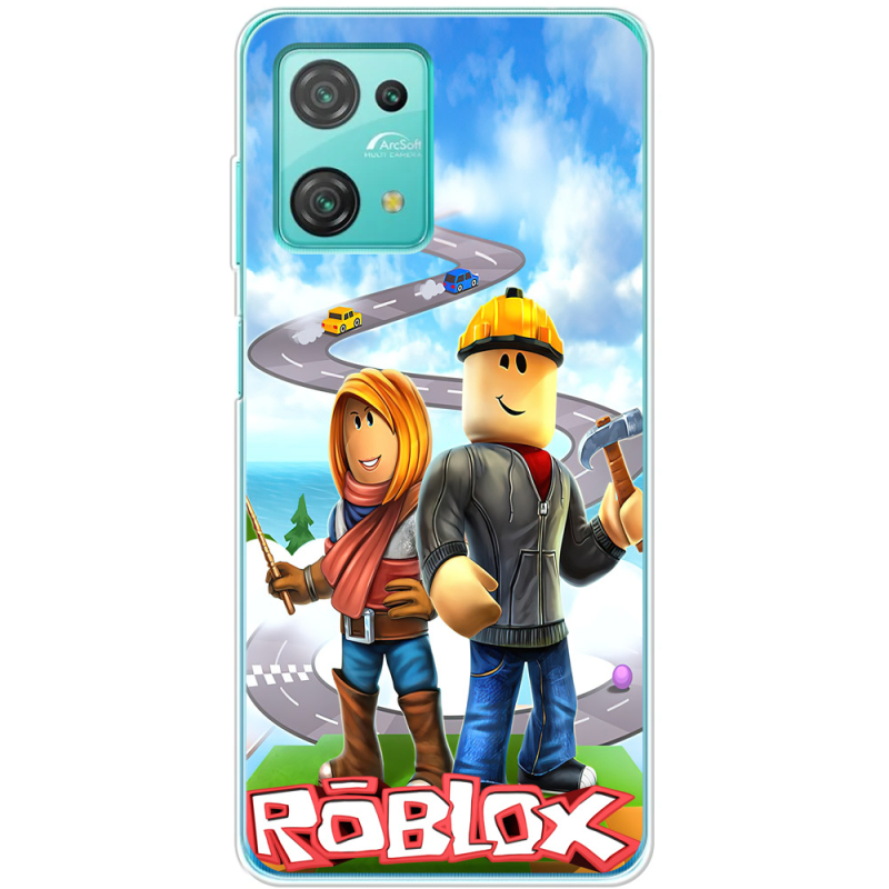 Чехол BoxFace Blackview Oscal C30 Pro Roblox Білдерман