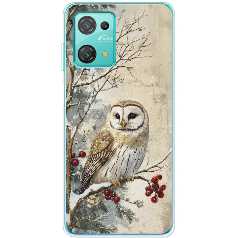 Чехол BoxFace Blackview Oscal C30 Pro Christmas Owl