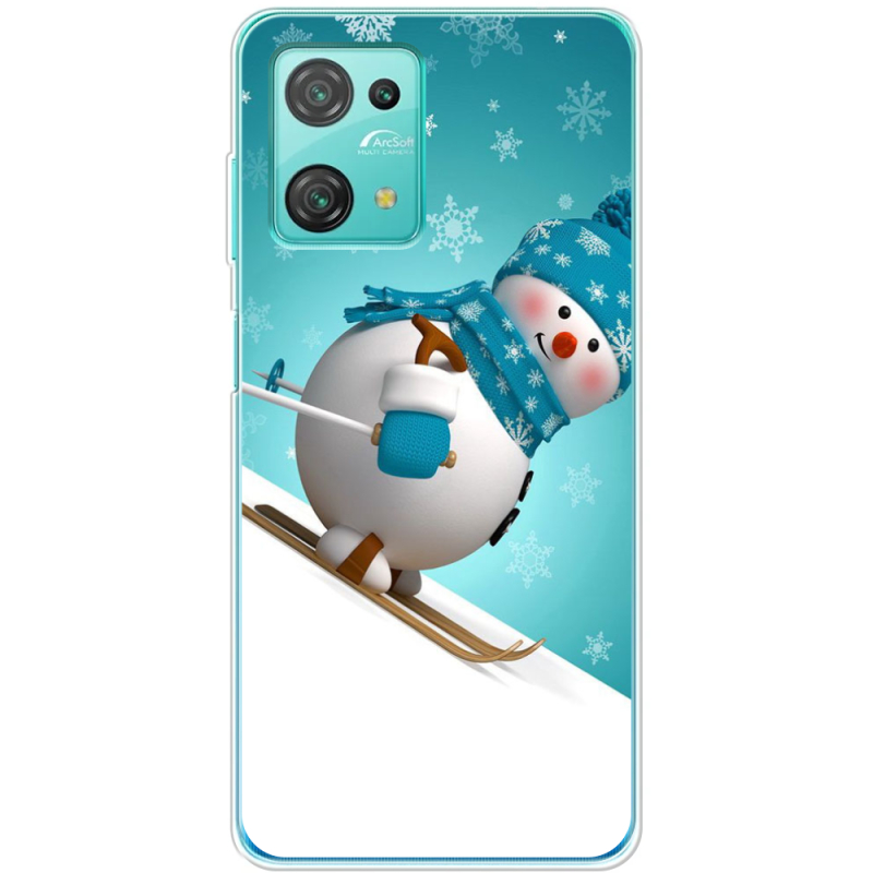 Чехол BoxFace Blackview Oscal C30 Pro Skier Snowman