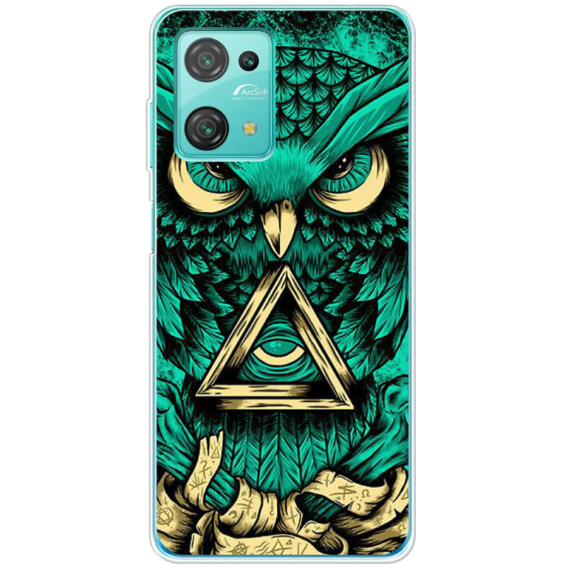 Чехол BoxFace Blackview Oscal C30 Pro Masonic Owl