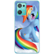 Чехол BoxFace Blackview Oscal C30 Pro My Little Pony Rainbow Dash