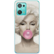 Чехол BoxFace Blackview Oscal C30 Pro Marilyn Monroe Bubble Gum