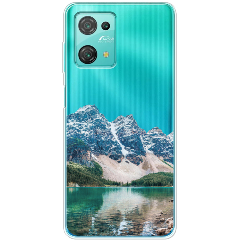 Прозрачный чехол BoxFace Blackview Oscal C30 Pro Blue Mountain