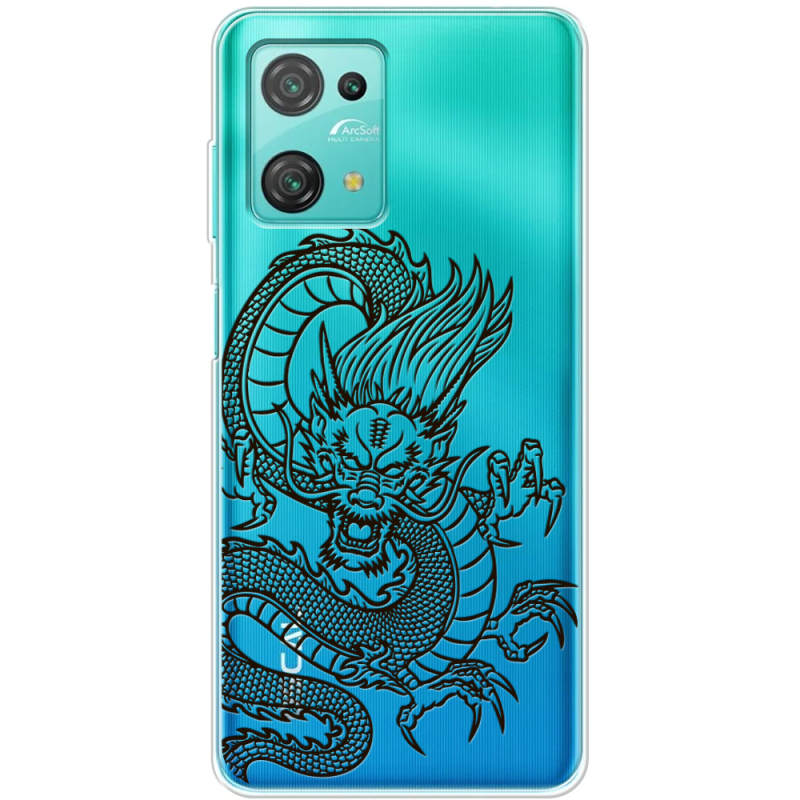 Прозрачный чехол BoxFace Blackview Oscal C30 Pro Chinese Dragon