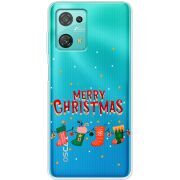 Прозрачный чехол BoxFace Blackview Oscal C30 Pro Merry Christmas