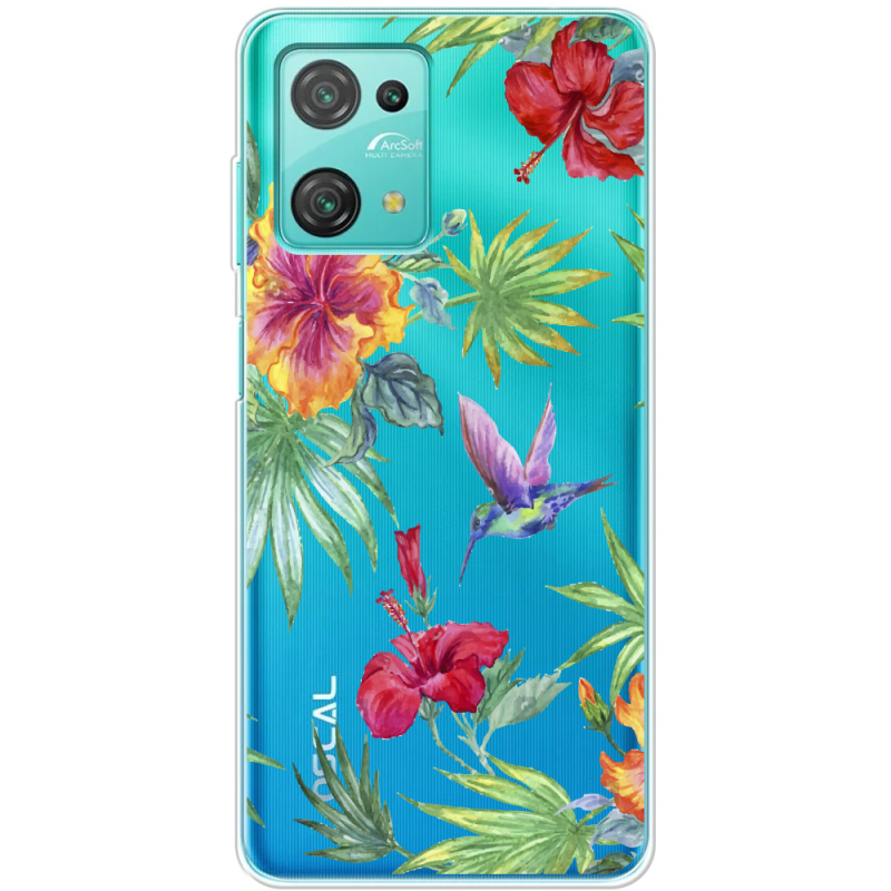 Прозрачный чехол BoxFace Blackview Oscal C30 Pro Tropical