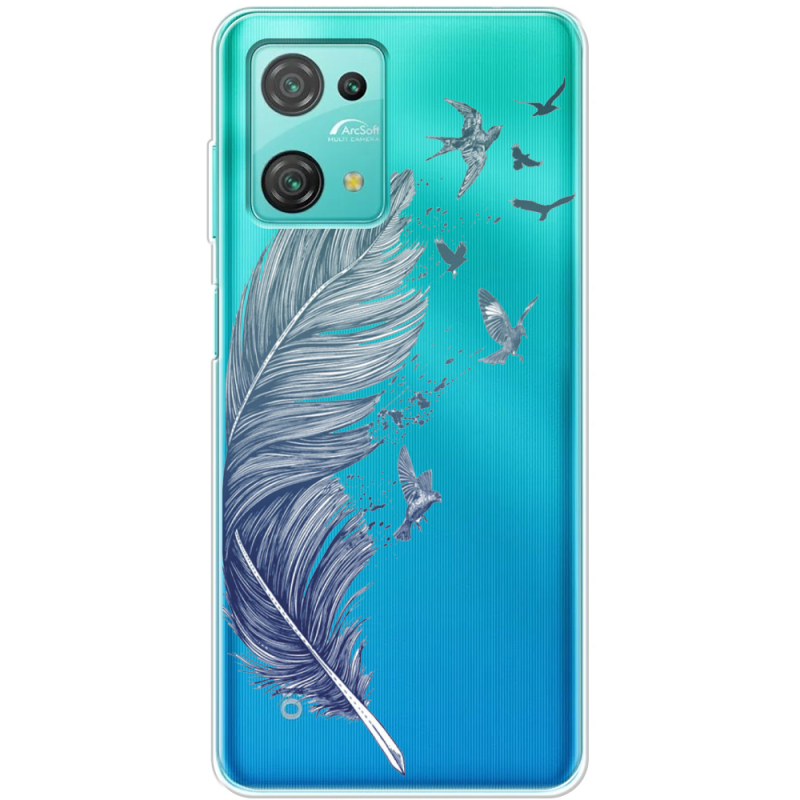 Прозрачный чехол BoxFace Blackview Oscal C30 Pro Feather